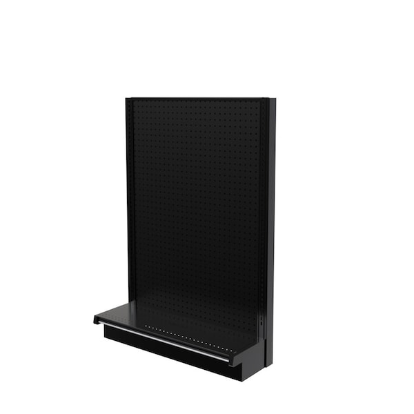 Lozier Gondola Wall Display Starter, Black 36W 54H 13D P353S-ST - main